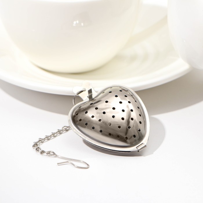 Сито для чая Доляна «Сердце», 5 см Сито для чая Доляна «Сердце», 5 см