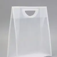 Пакет ПП с вырубной ручкой, прозрачный, 36&times;30&times;13 см, белый