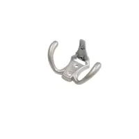 Крючок мебельный CAPPIO HIDDEN, двухрожковый, цвет хром, 2 шт.