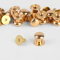 Кобурный винт d=7.9/8.5&times;8.5 мм, 10 шт., цвет золотой