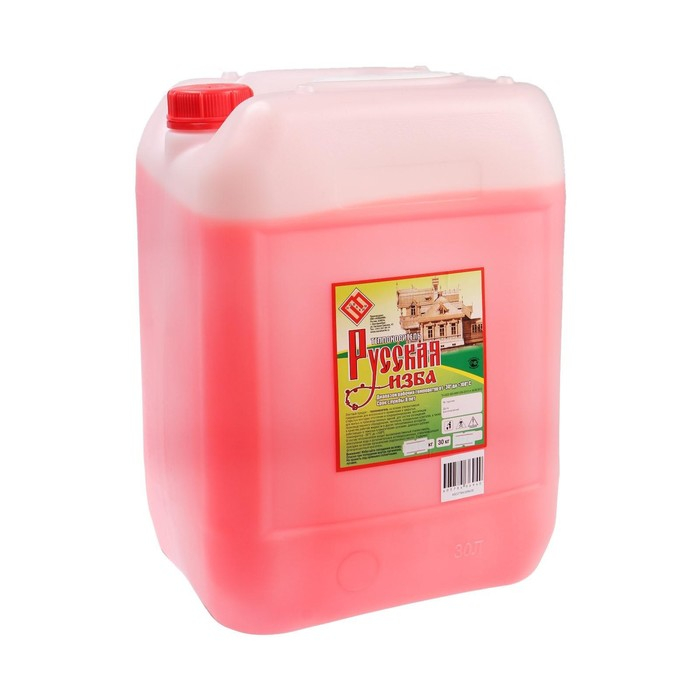 Теплоноситель Теплоноситель "Русская изба" - 30, основа этиленгликоль, 30 кг