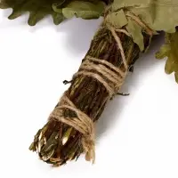 Веник для бани, дубовый, 55 см, с букетом из трав, &laquo;Добропаровъ&raquo;