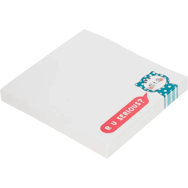 Стикеры с клеевым краем M&G So Many Cats, 76x76 мм, 80 л, в ассортименте