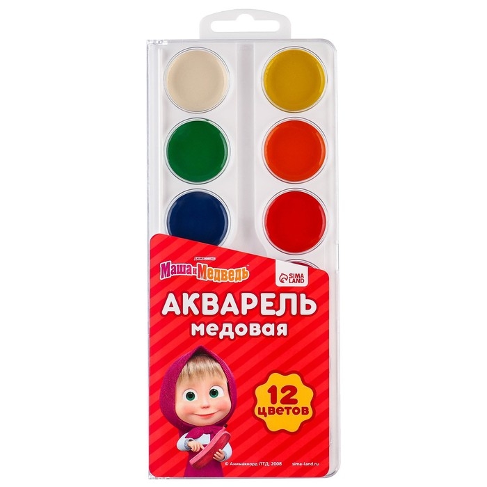 Подарочный набор, 7 предметов, Маша и медведь Подарочный набор, 7 предметов, Маша и медведь
