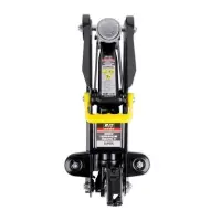 Домкрат подкатной AVS FJ-2000AL (поворотная ручка 360 градусов), 2т, 135-340мм. в кейсе