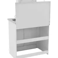 Умывальник "ТермМикс" Тандем, с ЭВН, нержавеющая мойка, 1250 Вт, 17 л, белый