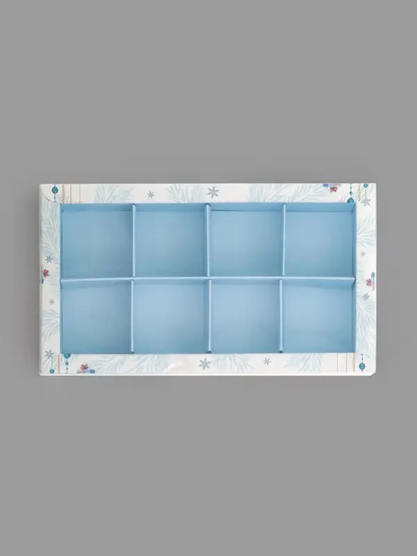 Коробка под 8 конфет с ячейками «Новогодние подарки», 10 х 18,5 х 3 см Коробка под 8 конфет с ячейками «Новогодние подарки», 10 х 18,5 х 3 см