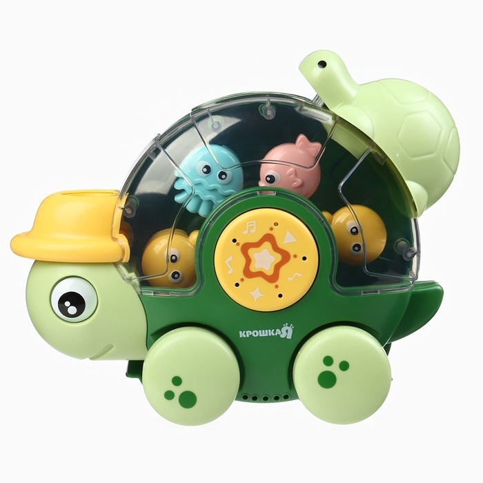 Игрушка для ванны «Морская черепашка», с мельницей, Крошка Я Игрушка для ванны «Морская черепашка», с мельницей, Крошка Я