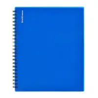 Тетрадь на спирали ErichKrause. Glance Vivid А5, 80 листов, в клетку, пластиковая обложка, блок офсет, 100% белизна, МИКС