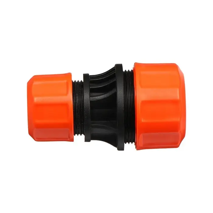 Муфта переходная, для шлангов 1/2 Муфта переходная, для шлангов 1/2" (12 мм) – 3/4" (19 мм), цанговое соединение, пластик, «Жук»