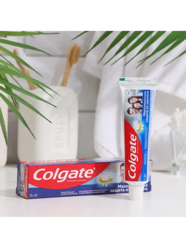 Зубная паста Colgate &laquo;Максимальная защита от кариеса&raquo;, свежая мята, 50 мл
