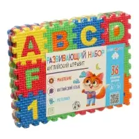 Коврик-пазл IQ-ZABIAKA &laquo;Английский алфавит&raquo;
