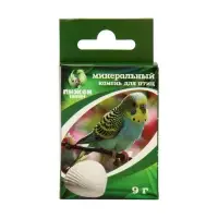 Минеральный камень "Пижон" для птиц, ракушка, 9 г