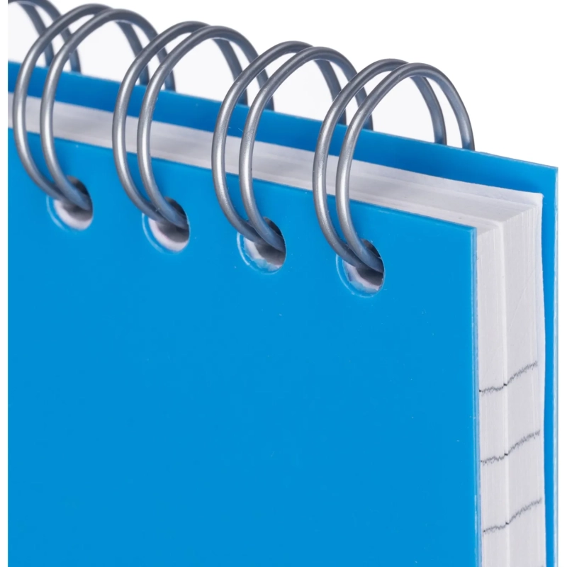 Блокнот А7,пласт обл,80л, ATTACHE FANTASY,голуб