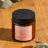 Свеча ароматическая Stella Fragrance 90 гр, Salt Caramel