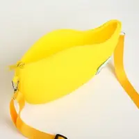 Сумка детская COLOR, для девочки, на молнии, жёлтая