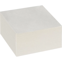 Блок для записей в подставке в стакане 9х9х5 белый