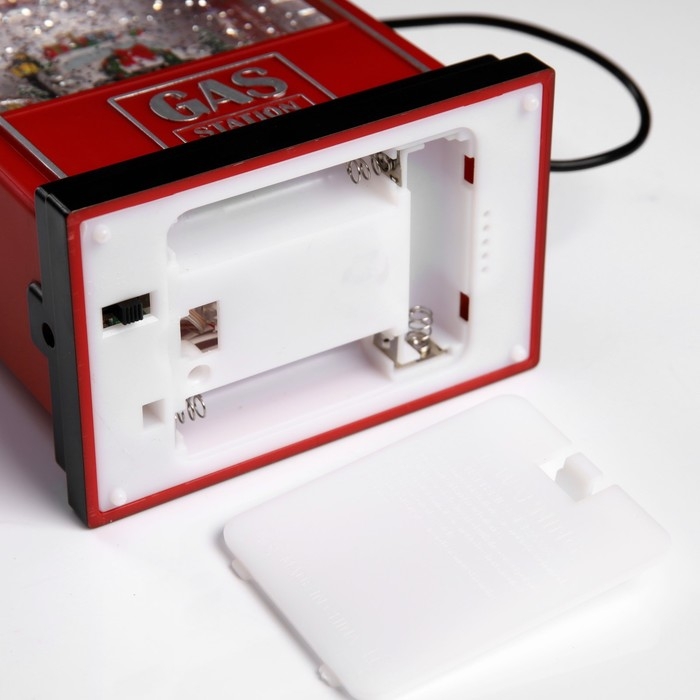 Светодиодная фигура «Бензоколонка» 11.5 × 28 × 7.5 см, пластик, батарейки ААх3 (не в комплекте), USB, свечение тёплое белое Светодиодная фигура «Бензоколонка» 11.5 × 28 × 7.5 см, пластик, батарейки ААх3 (не в комплекте), USB, свечение тёплое белое