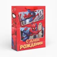 Пакет подарочный &laquo;С днём рождения!&raquo;, 31&times;40&times;11.5 см