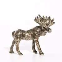 Фигурка декоративная &laquo;Лось&raquo;, металл, 4.5&times;2&times;4.1 см