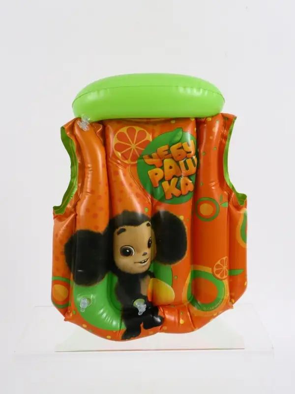 Жилет надувной для плавания детский, Чебурашка