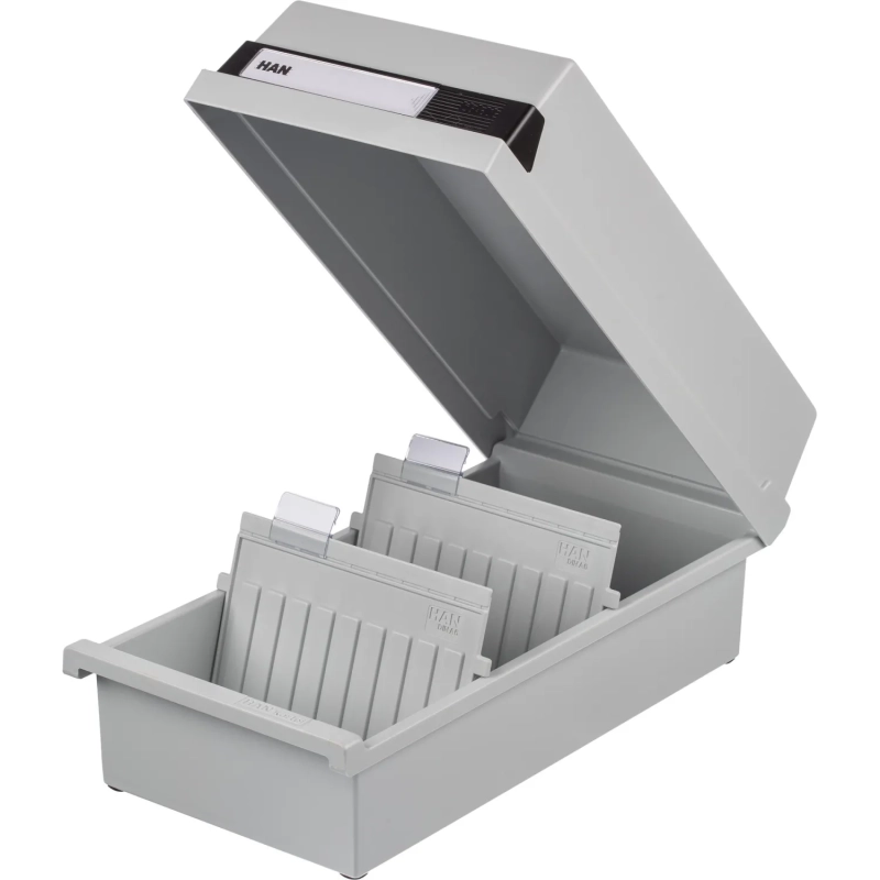 Картотека для карточек А6 на 1300шт HAN закрытая '956/11