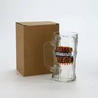 Кружка пивная стеклянная «Создан добиваться целей», 500 мл Кружка пивная стеклянная «Создан добиваться целей», 500 мл