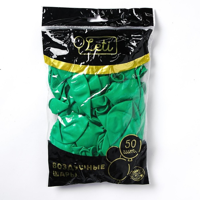 Шар латексный 12 Шар латексный 12", пастель, набор 50 шт., цвет зелёный