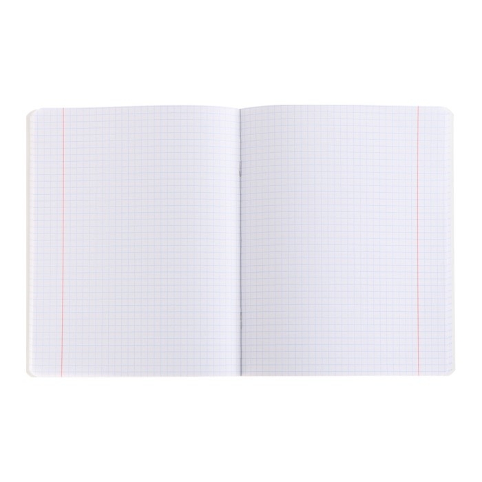 Тетрадь 48 листов в клетку BG Monocolor Blue, обложка мелованный картон, soft touch, МИКС Тетрадь 48 листов в клетку BG Monocolor Blue, обложка мелованный картон, soft touch, МИКС