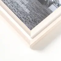 Фоторамка пластик формат А4 см "Остин" бело-бежевый 33,5х24,5х1,5 см