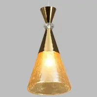 Светильник &laquo;Рианна&raquo; 1&times;40 Вт Е27 золото 15&times;15&times;30+100 см