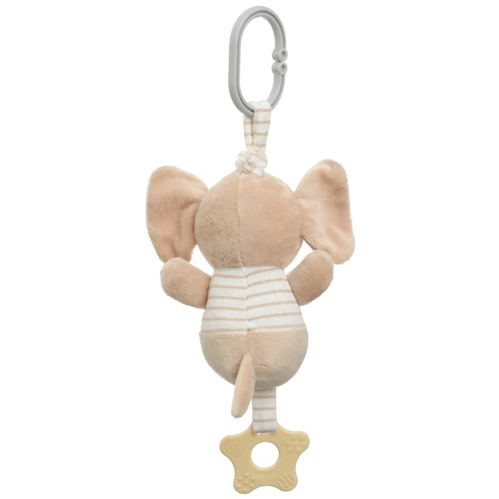 Подвеска мягкая с вибрацией «Слоник Няша», прорезыватель, на кроватку, коляску, Крошка Я Подвеска мягкая с вибрацией «Слоник Няша», прорезыватель, на кроватку, коляску, Крошка Я