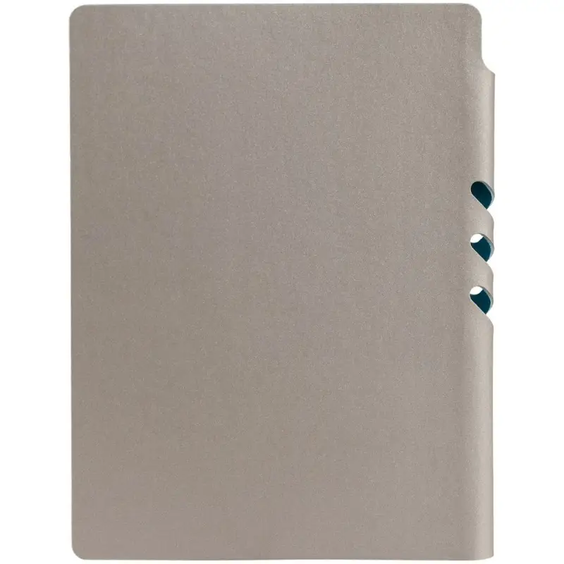 Ежедневник Flexpen, недатированный, серебристо-бирюзовый Ежедневник Flexpen, недатированный, серебристо-бирюзовый