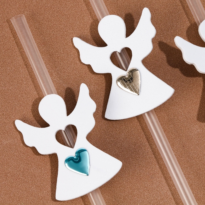 Трубочки для коктейля «Ангел», набор 6 шт. Трубочки для коктейля «Ангел», набор 6 шт.