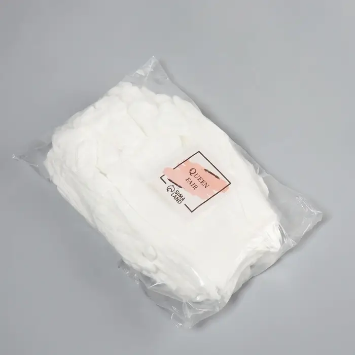 Набор перчаток хлопковых 12пар р-р S бел пакет накл QF Набор перчаток хлопковых 12пар р-р S бел пакет накл QF