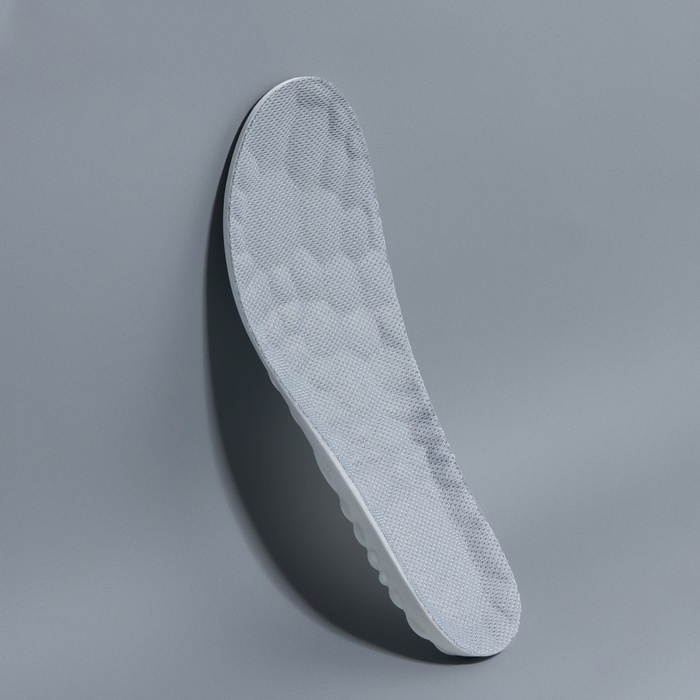 Стельки для обуви, амортизирующие, р-р RU до 46 (р-р Пр-ля до 46), 29 см, пара, цвет серый Стельки для обуви, амортизирующие, р-р RU до 46 (р-р Пр-ля до 46), 29 см, пара, цвет серый