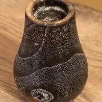 Подсвечник, d=4 см, 9&times;9&times;12 см, дерево джати, тёмно-коричневый