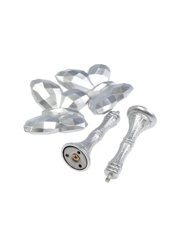 Крючок для штор CAPPIO KS037, цвет серебро, 2 шт Крючок для штор CAPPIO KS037, цвет серебро, 2 шт