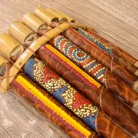 Сувенирный музыкальный инструмент &laquo;Флейта&raquo;, 20&times;3&times;14 см, МИКС