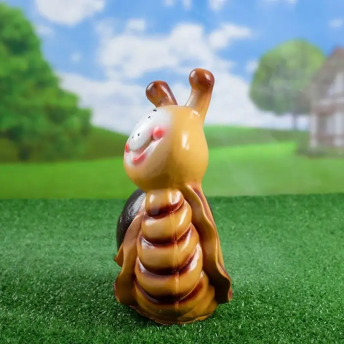 Садовая фигура из гипса &laquo;Улитка с улыбкой&raquo;, 12&times;26&times;28 см