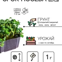 Семена Кресс-салат "Весенний", 1 г