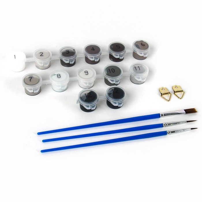 Картина по номерам на холсте с подрамником на новый год «Змея кобра», 30 х 20 см, символ года 2025, новогодний набор для творчества Картина по номерам на холсте с подрамником на новый год «Змея кобра», 30 х 20 см, символ года 2025, новогодний набор для творчества