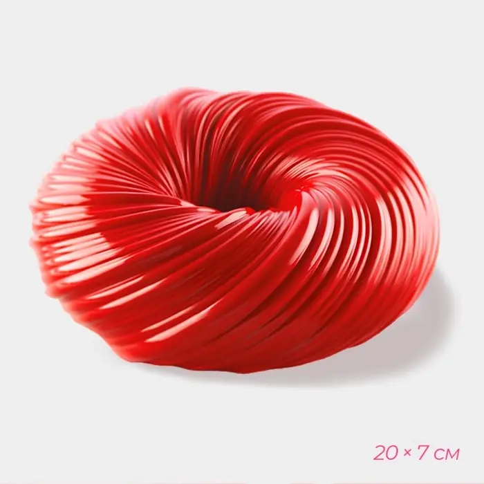 Форма для муссовых десертов и выпечки &laquo;Вихрь&raquo;, 20&times;7 см, силикон, МИКС