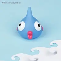 Игрушка для ванны «Рыбка», с пищалкой, цвет МИКС