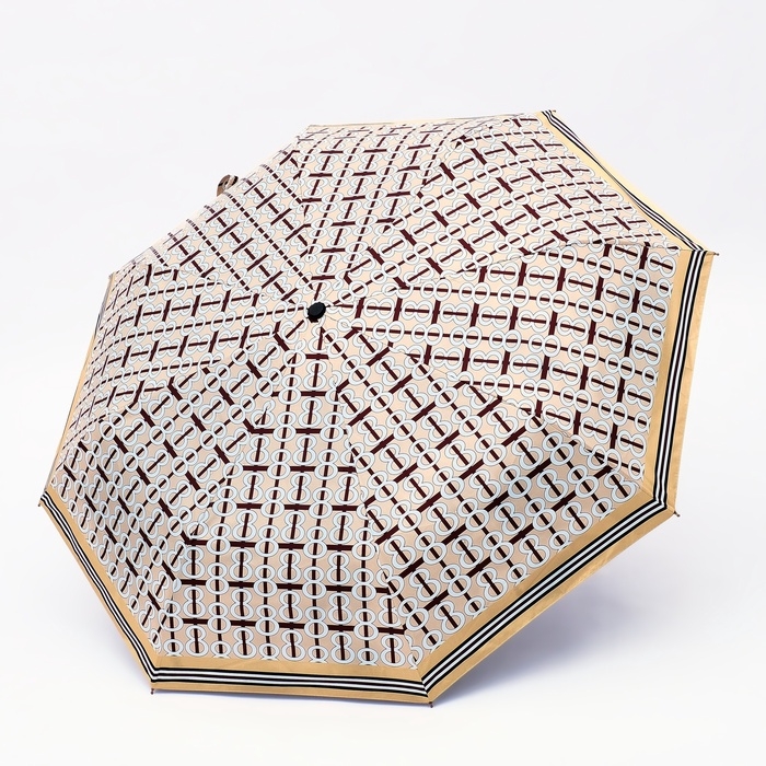 Зонт автоматический «Геометрия», эпонж, 3 сложения, 8 спиц, R = 48/55 см, D = 110 см, цвет МИКС Зонт автоматический «Геометрия», эпонж, 3 сложения, 8 спиц, R = 48/55 см, D = 110 см, цвет МИКС