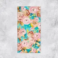 Конверт для денег &laquo;Цветочная фантазия&raquo;, 16,5 &times; 8 см