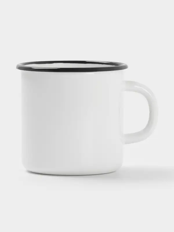 Кружка 0,4 л белая (без декора) Кружка 0,4 л белая (без декора)