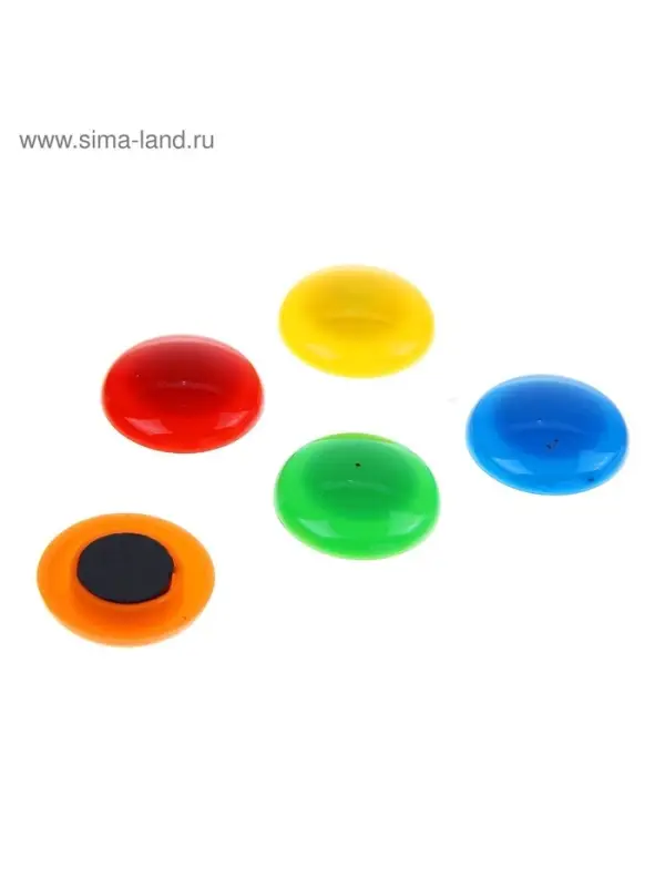 Набор магнитов для доски, 12 шт., d=3 см, на блистере
