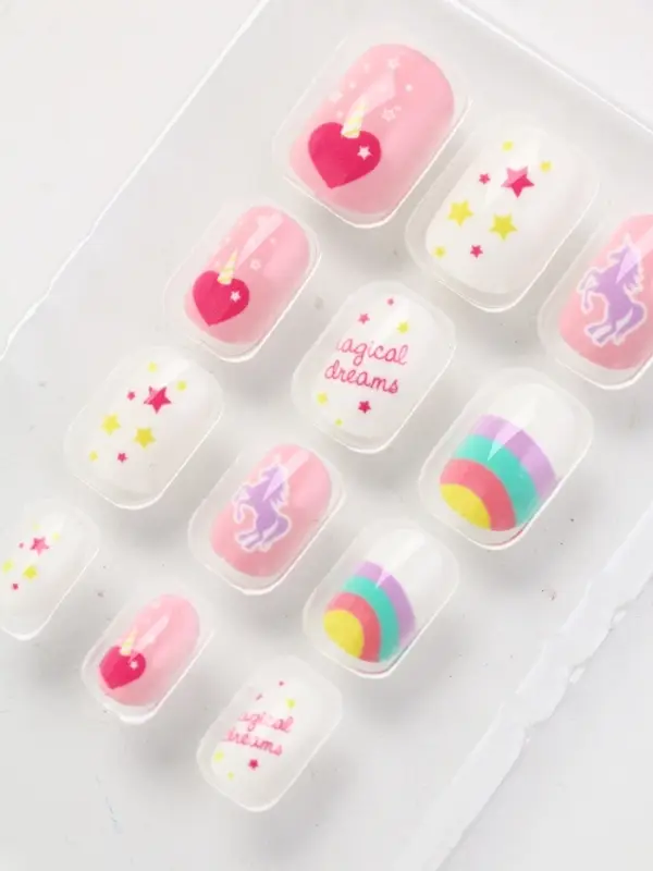 Детские накладные ногти &laquo;Самая милая&raquo;, 12 шт.