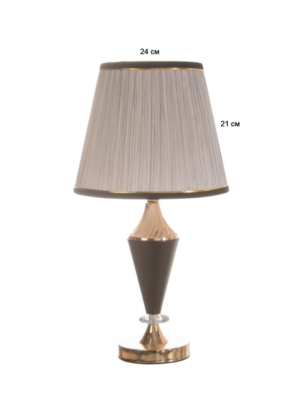 Лампа настольная «Барин» 1х40Вт Е27 черный/золото 25х25х47см Лампа настольная «Барин» 1х40Вт Е27 черный/золото 25х25х47см